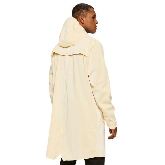 Rains Waterproof Longline Jacket, In Straw Color, Size XL, NWT, Unisex - Picture 2 of 12